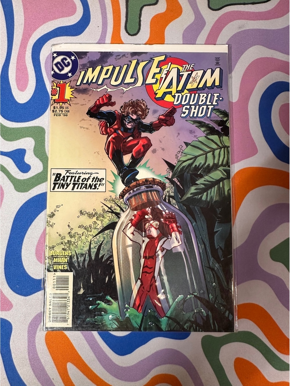 Impulse and Atom Double Shot comic book